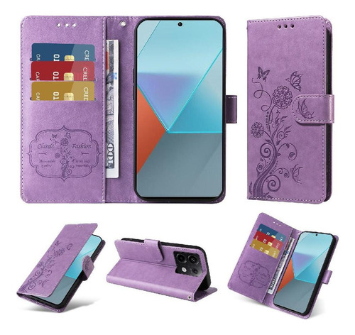 Funda Abatible For Xiaomi Redmi Note 13 Pro 5g Con Ranuras