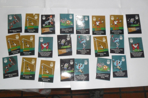 Copa Toon Cartoon Naipe Naipes Carta Lote X 23 Unidades