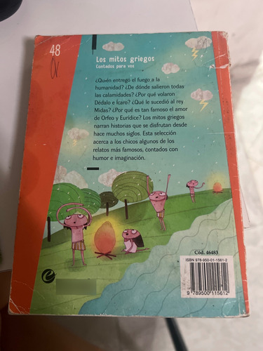 Los Mitos Griegos (3ra.edicion) Azulejos Naranja