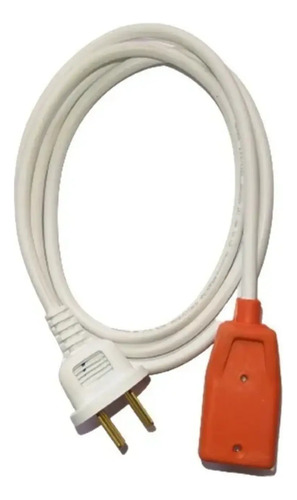 Ducha Electrico Calefon Con Cable 20 Litros Pvc Completo Blanco 1.2 Kw