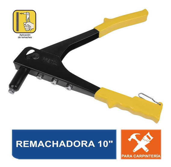 remache para unir todo tipo de materiales met/álicos DOJA Industrial PACK 100 Para remachadora neumatica o manual | Remaches de Aluminio de Cabeza Ancha 4,8 x 18 mm