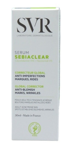 Serum Svr Sebiaclear Para Piel Grasa De 30ml/30g