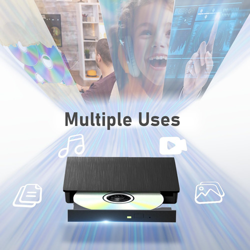 Unidad De Rayos Blu Externa, Admitir Unidades De Bluray De D