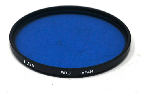 Filtro Hoya 77mm  Azul  80b Corrector Japones