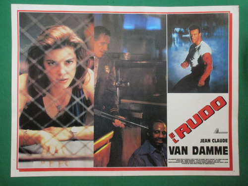 Jean-claude Van Damme El Rudo Original Cartel De Cine 7