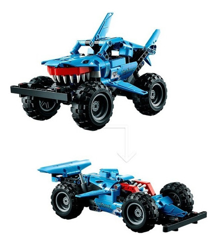 Kit De Construcción Lego Technic Monster Jam Megalodon 42134 260