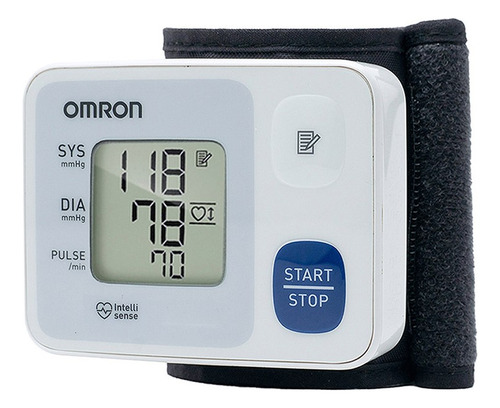 Monitor digital de pressão arterial de pulso Omron Hem6124