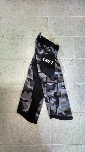 Pantalon Shift Recon Gris Camuflageado Talla 28 Mx Enduro