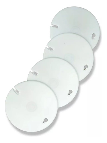 7 Tapa Ciega Circular Protector Interruptor Electrico Pared