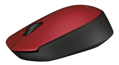 Mouse Logitech M170 Inalámbrico Rojo