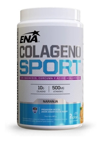Colágeno Sport Ena 407 G Magnesio Cúrcuma  Acido Hialurónico