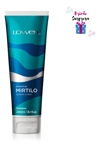 Kit Lowell De Mirtilo Shampoo E Condicionador