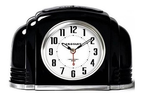 Timelink Crosley - Reloj Despertador Analógico Art Deco Vint