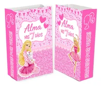 Comprar Barbie Bolsita Golosinera Personalizada Imprimible