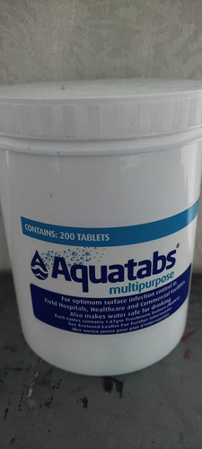 Pastillas De Cloro Para Tanques De Agua Aquatabs