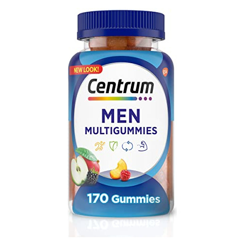 Centrum Multigummies Gummy Multivitamin Para Hombres, Suplem