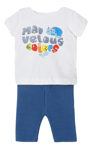 Conjunto Colors Camiseta-leggings Baby Niña Mayoral 1723p22
