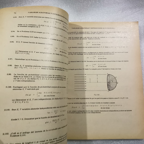 Probabilidad Y Estadistica Murray R. Spiegel, 1a Ed. 1977 (Usado)