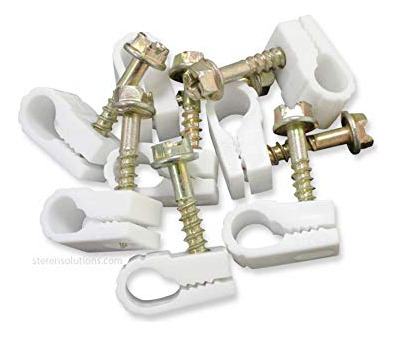 Soporte Cable - Clips Alambre Revestimiento Para Colgar Clip