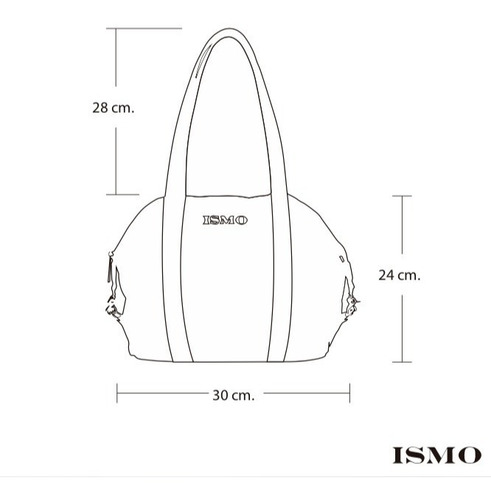 Imagen 5 de 7 de Bolsa Negra De Nylon Impermeable Satchel Y Crossbody