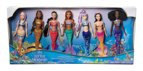 Set Ariel Y Hermanas!original Disney Store!