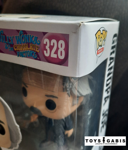 Willy Wonka Funko Pop Abuelo Joe #328 Charlie Y La Fabrica..