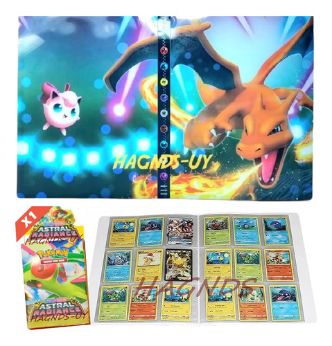 Album Cartas Pokémon Para 432 Cartas Nuevo 