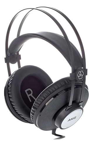 Fones de ouvido Akg K72 Closed Studio Color Black Light
