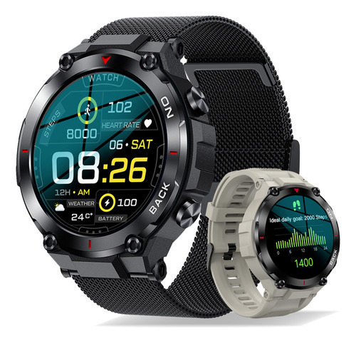 Relojes Inteligente Gps Hombres Smart Watch Ip68 Impermeable