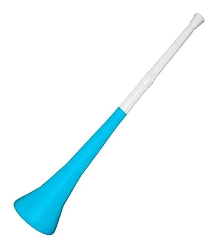 Vuvuzela Corneton Celeste Y Blanco