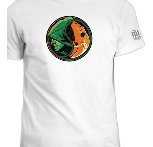Camisetas Flecha Verde Green Arrow Dc Superheroes Ink 2