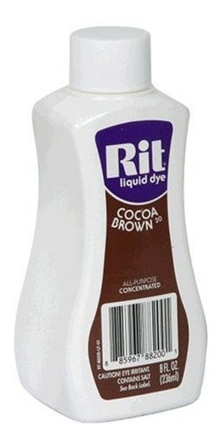 Manualidades - Tinte Para Tela - Rit Liquid Dye, Cocoa Brown