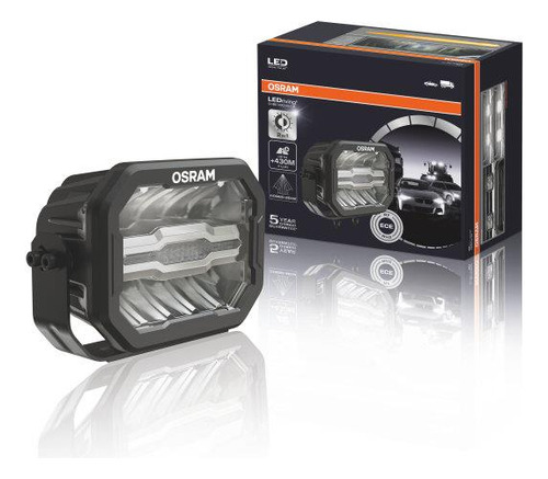 Faro Auxiliar Cuadrado 16 Leds Combo 70w 430m Osram Mx240-cb