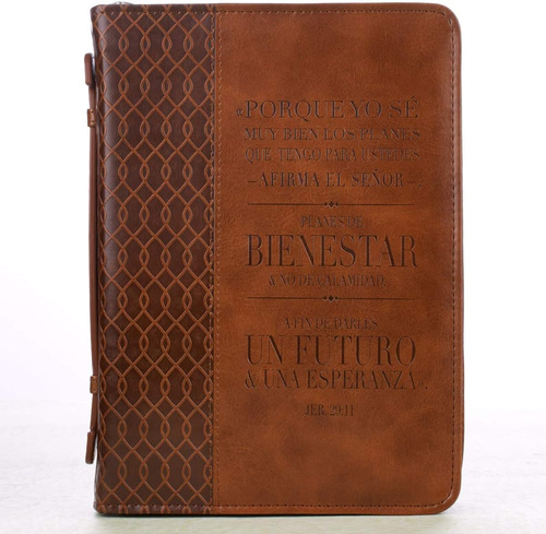 Libro: Jeremiah 29:11 Two-tone Bible / Book Cover - Forro Pa