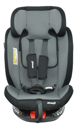 Butaca Silla Bebe Avanti Koln Con Isofix 0 A 36 Kg Gira 360 Color Negro con gris