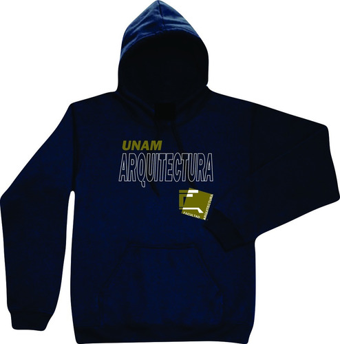 Sudadera Gorro Unam Facultad De Arquitectura Personalizada