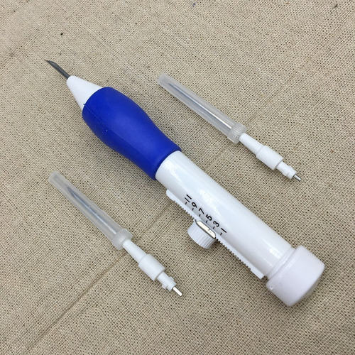 Aguja Bordado Chino Magica Punch 3 Med. Regulable + Calidad