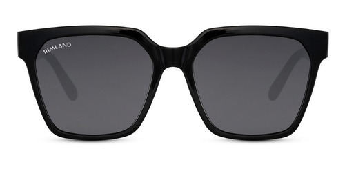 Imagen 2 de 8 de Anteojos De Sol Rimland Savage Lente Negro