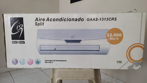 Aire Acondicionado Split. Gia. Compresor Japonés. 12000 Btu