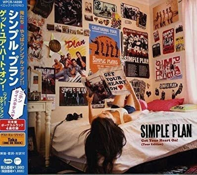 Simple Plan Get Your Hearts On Japan Import  Cd