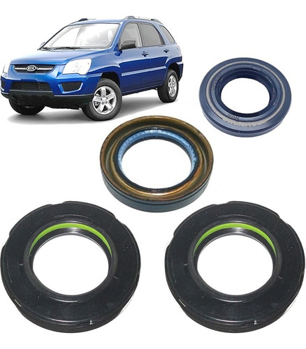 Kia Sportage 2005 - 2010 Kit Cremallera Dirección Hidráulica