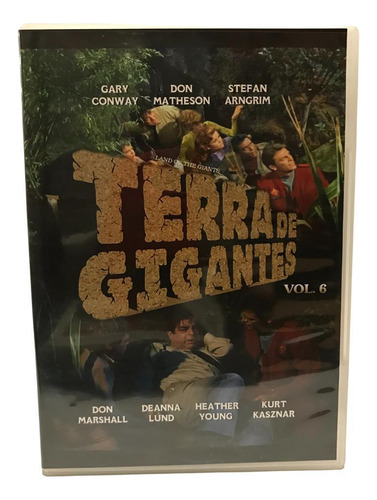 Dvd Terra De Gigantes Vol.06