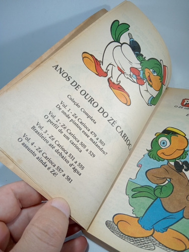 Gibi Hq Antiga Zé Carioca Anos De Ouro 01 Frete Grátis (Usado)