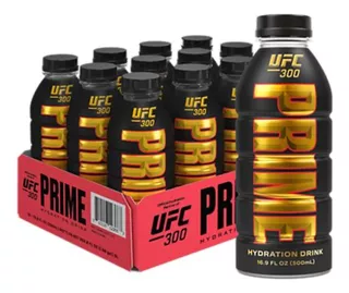 Prime Hydration Drink Ufc 300 Edicion Limitada 12 Pz