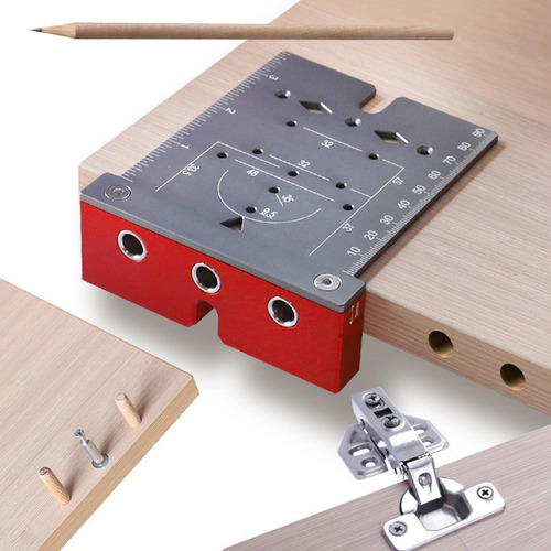 Bisagra Punch Carpintería Scriber 3 En 1 Mejora De La