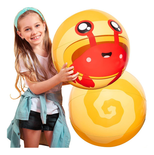 Scs Direct Aquamazing Pelota De Playa Gigante Resistente De