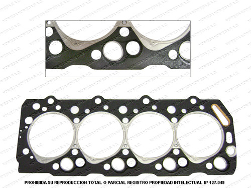 Empaquetadura Culata Para Hyundai H1 New 2.5 2008 2010