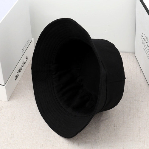 Sombrero De Pescador Reversible De Color Liso Para Mujer Y H