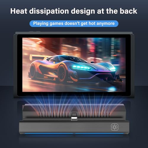 Dock Station Para Switch Oled - Carga 4k Y 2*usb