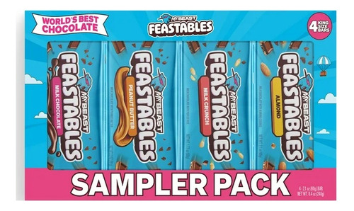 Feastables Mrbeast Sampler Variety Pack
